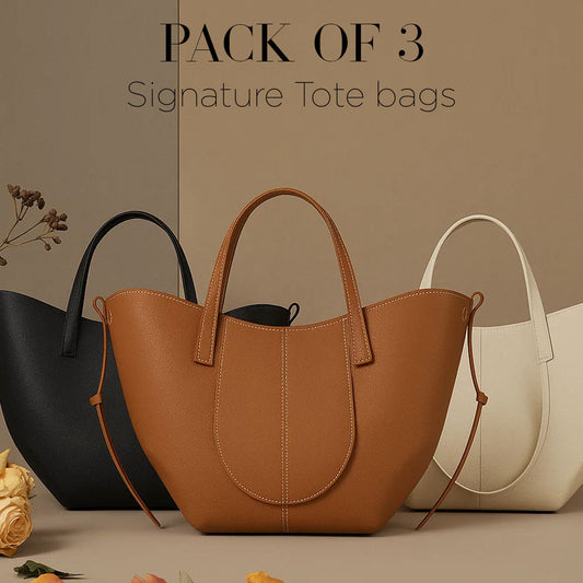 Eloura - Signature Tote Bags - Pack Of 3